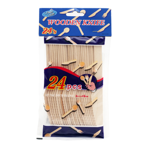 Home Mate Wooden Knife 24 pcs