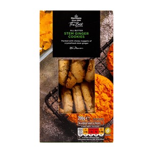 Morrisons All Butter Stem Ginger Cookies 200 g