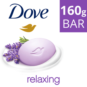 Dove Relaxing Lavender Beauty Cream Bar Soap 160 g