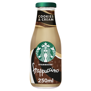 Starbucks Frappuccino Cookies & Cream Coffee Drink 250 ml