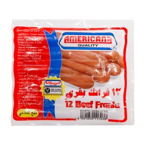 Americana Beef Franks 375 g