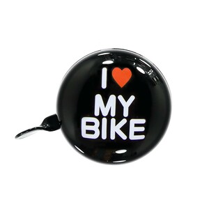 Spartan I Love My Bike Bell For Bicycle, Black, SP-9030