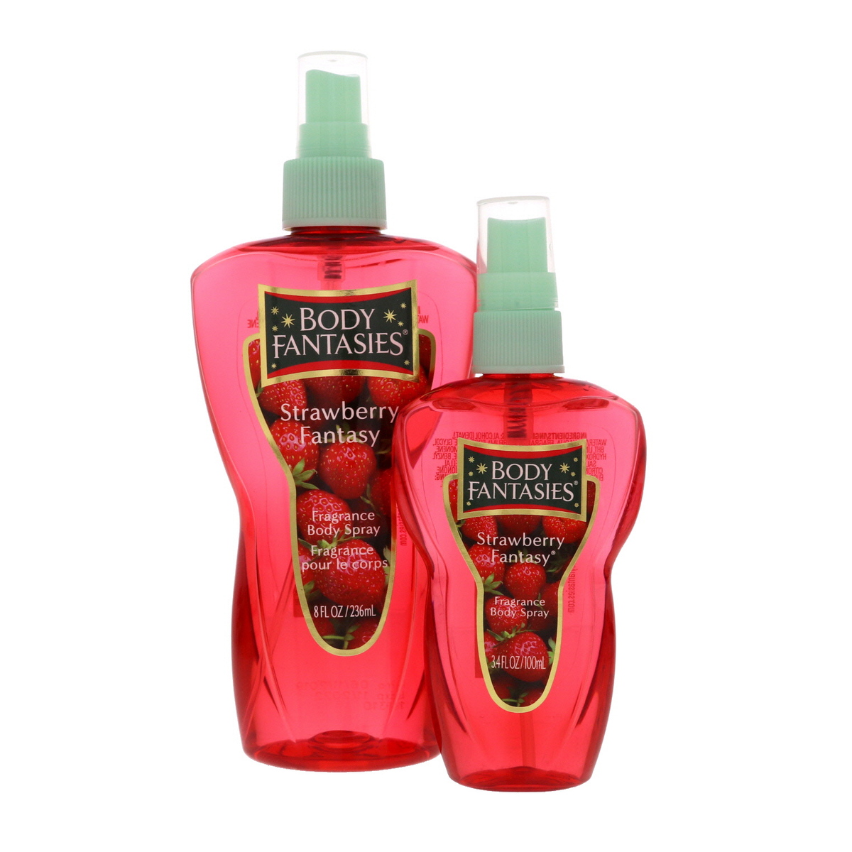 Buy Body Fantasies Strawberry Fragrance Body Spray 236ml 94ml Online