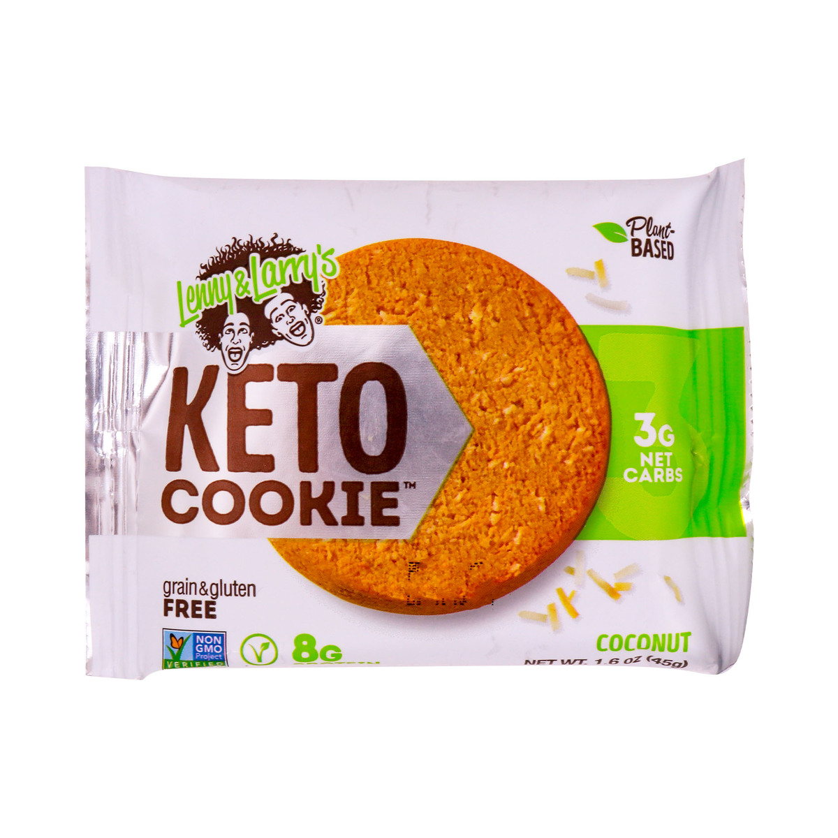 Lenny & Larry's Keto Cookie Coconut 45g | Cookies | Lulu Kuwait