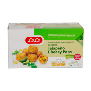 LuLu Frozen Jalapeno Cheesy Pops 240 g