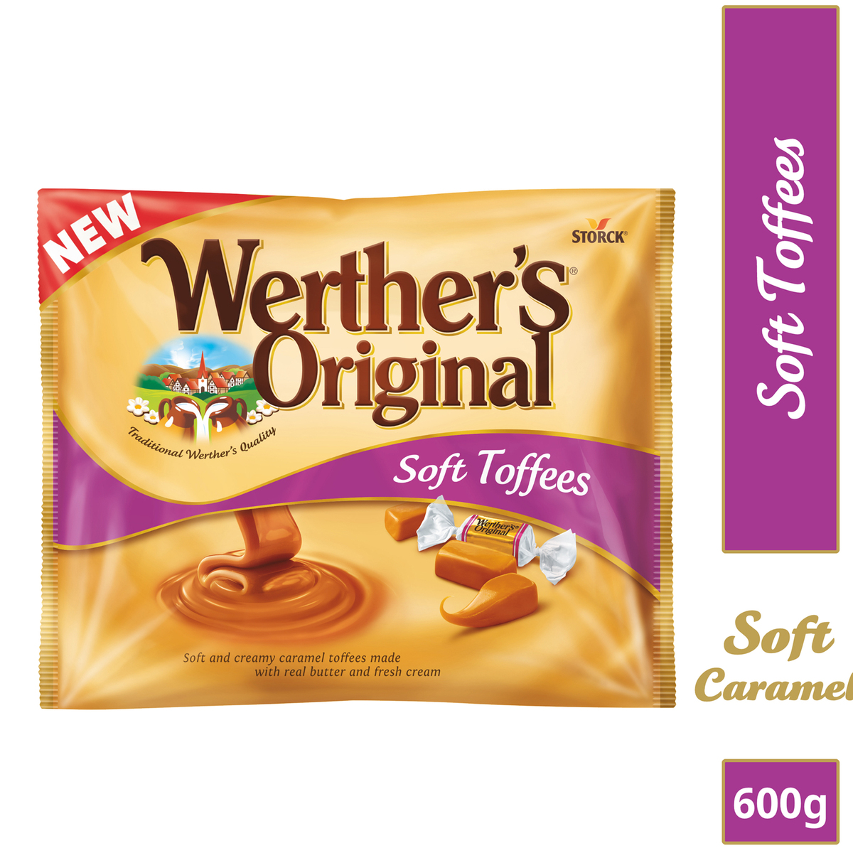 Карамель werthers. Карамель Storck.