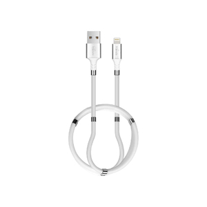 Trands Magnetic Absorption Lightning Data Cable, Portable Self Winding Clutter CA569