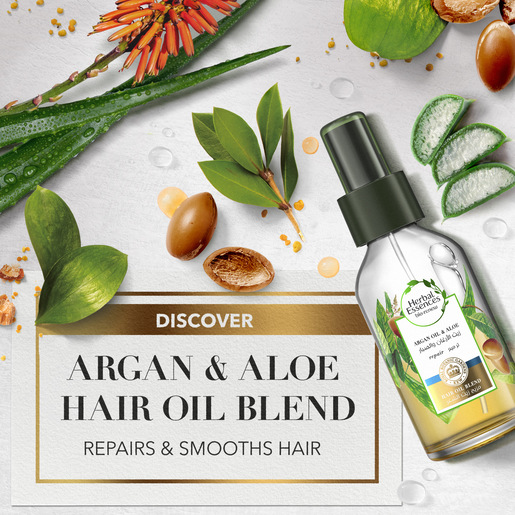 Buy Herbal Essences Argan Oil Aloe Vera Hair Oil Blend 