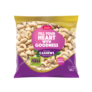 LuLu Supreme Raw & Real Cashews 500 g