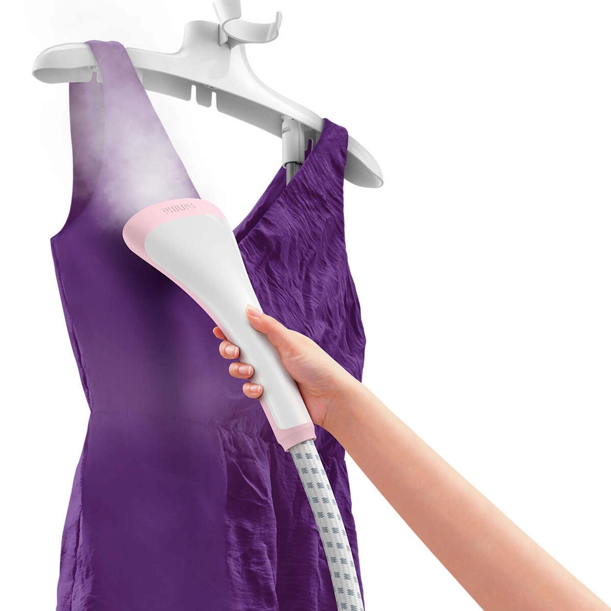 Philips Garment Steamer GC485/46 1800W Vertical Steamers Lulu Kuwait