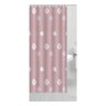 Maple Leaf Printed Peva Shower Curtain With 12 Plastic Hooks 180x180cm Assorted Designs