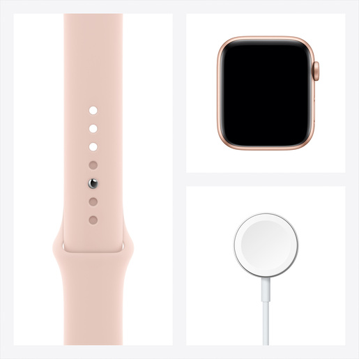 Get Apple Watch Series 6 Gold With Pink Band Pics