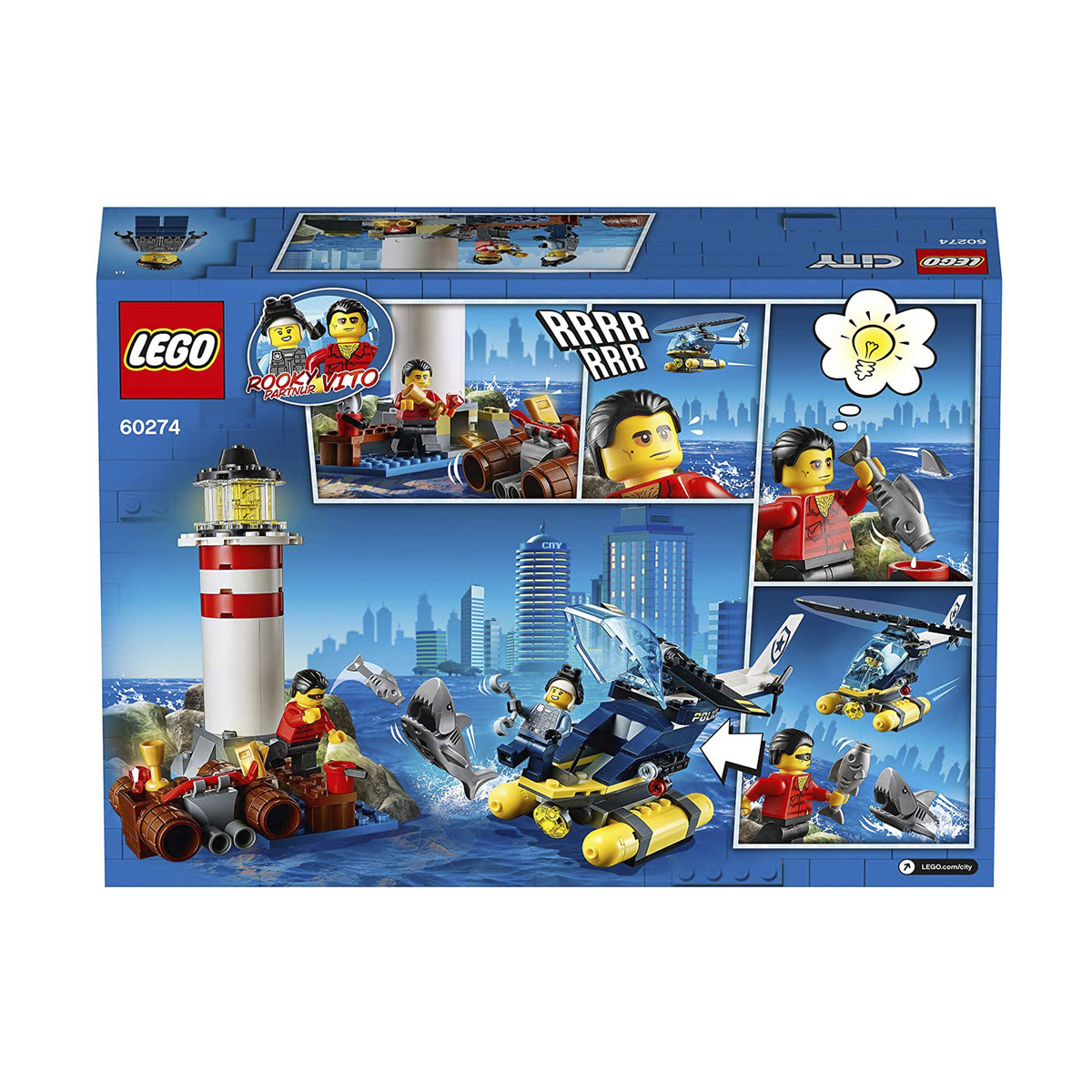 Buy Lego Elite Police Lighthouse Capture 60274 Online - Lulu Hypermarket Bahrain