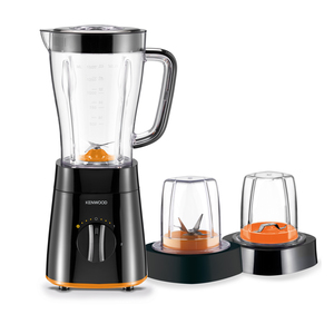 Kenwood Blender 500Watts with 2Mill, Black, 1.5Ltr, BLP15.360BK