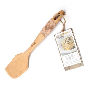 Chefline Wooden Turner with Silicon Grip, S32