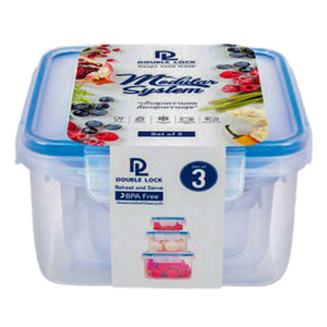 JCJ Food Container 3Pcs 99123