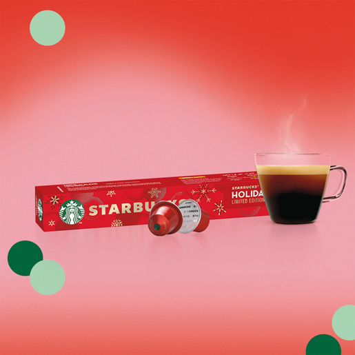 Buy Starbucks Holiday Blend Limited Edition by Nespresso Medium Roast