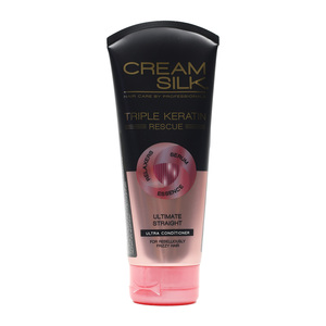 Cream Silk Triple Keratin Ultimate Straight Conditioner 170 ml