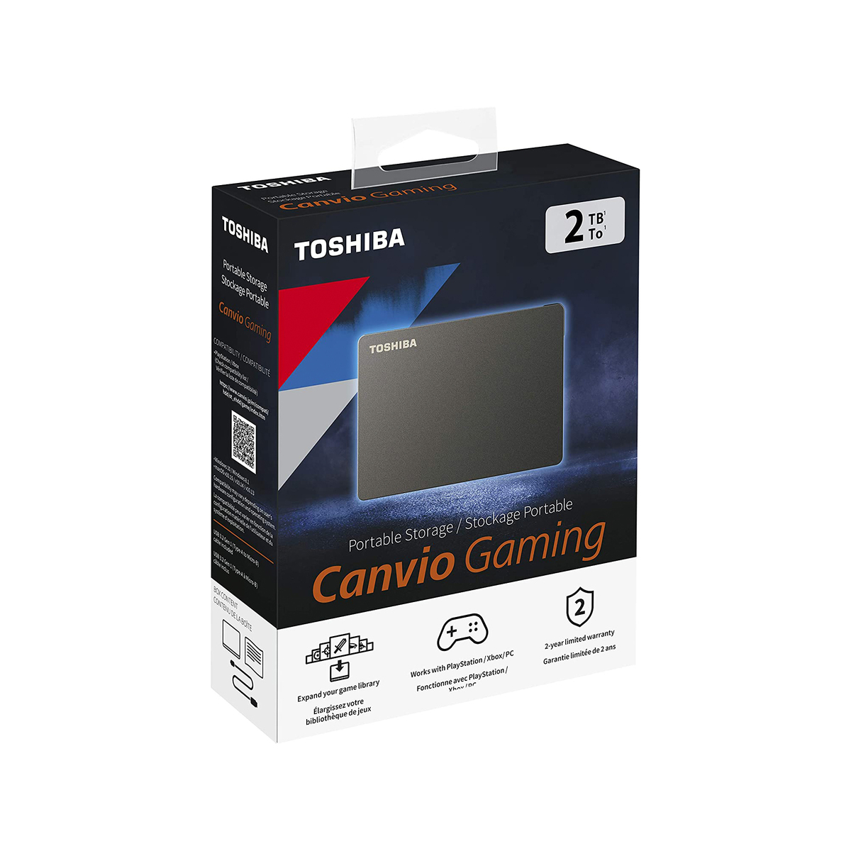 Toshiba HDD Canvio Gaming TX120 2TB