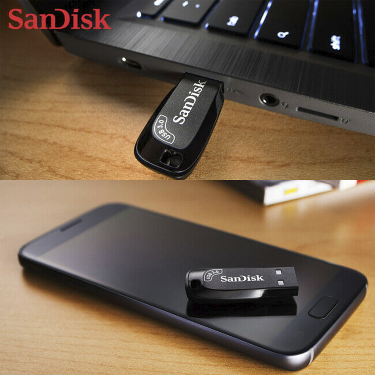 SanDisk Ultra Shift USB 3.0 Flash Drive 128GB(SDCZ410-128G-G46)