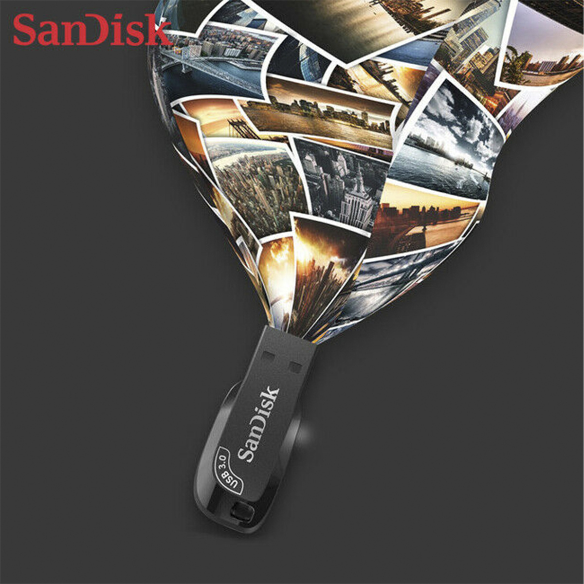 SanDisk Ultra Shift USB 3.0 Flash Drive 128GB(SDCZ410-128G-G46)