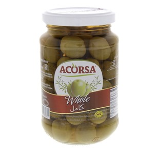 Acorsa Whole Green Olives 200 g