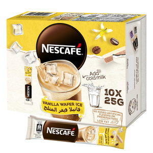 Nescafe Vanilla Wafer Ice 10 x 25g