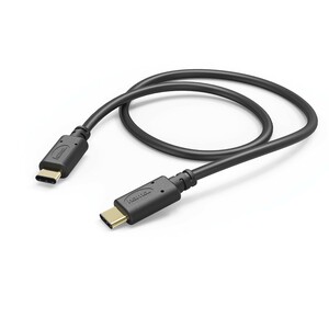 Hama 183329 USB-C to USB-C Cable 1.5M Black