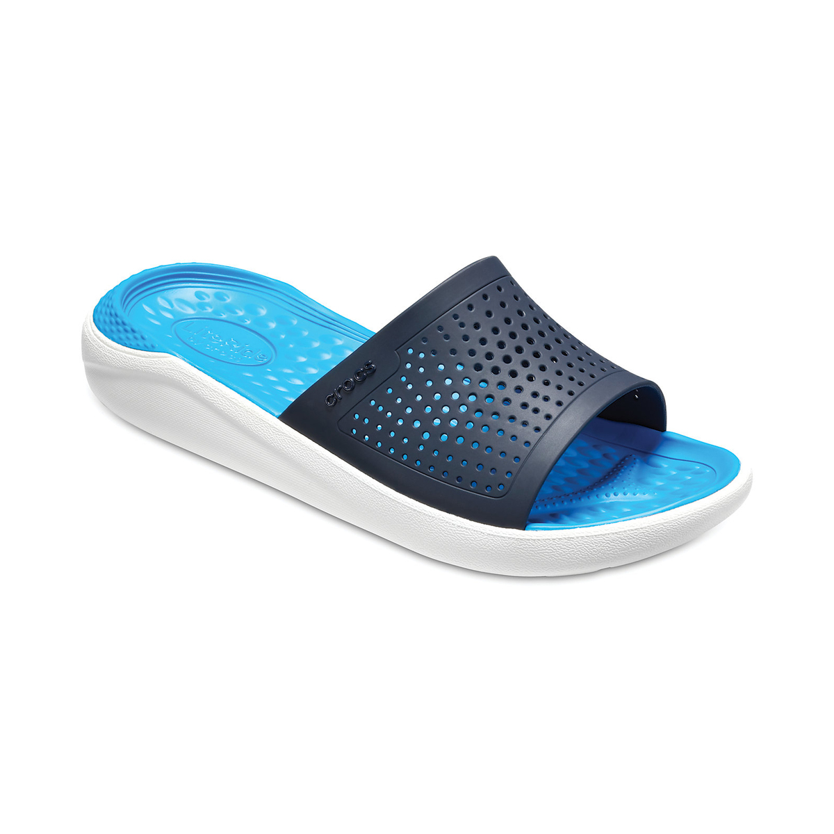 Crocs UniSex Flip Flop 183462 Navy/White 46-47 Online at Best Price ...