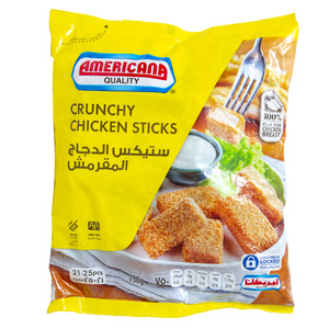 Americana Crunchy Chicken Sticks 750 g