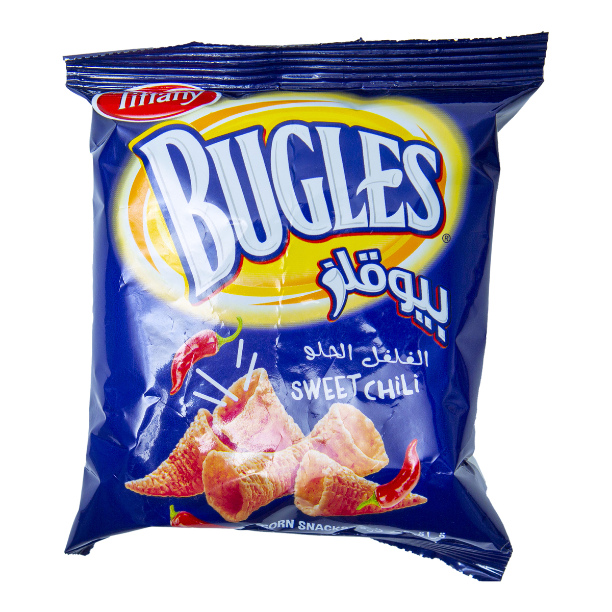 Tiffany Bugles Sweet Chili Corn Snacks 10.5 g