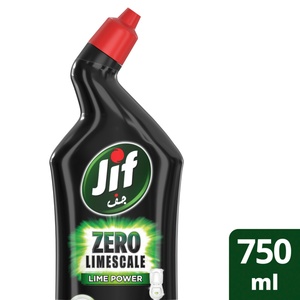 JIF Zero Limescale Lime Anti-Bacterial Toilet Cleaner 750 ml