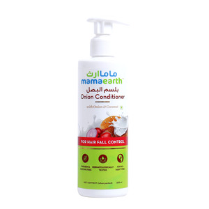 Mamaearth Onion Conditioner for Hair Growth and Hair Fall Control with Onion and Coconut 250 ml