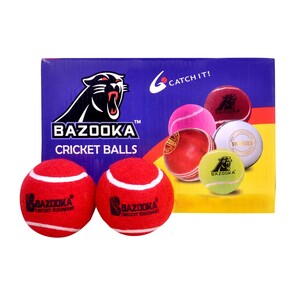 Bazooka Cricket Tennis Ball 1pc Assorted Color