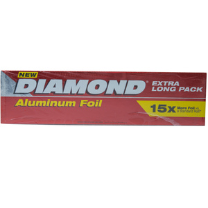 Diamond Aluminium Foil Extra Long Size 120m x 30cm 1 pc