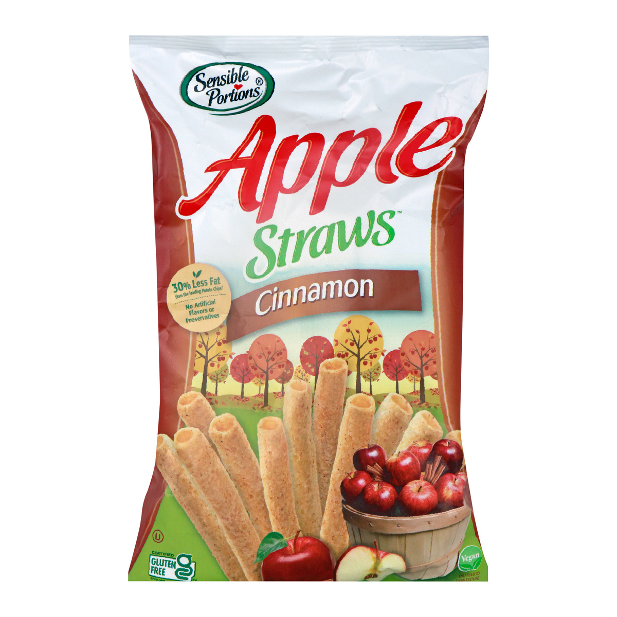 Sensible Portions Apple Straws Cinnamon 120g Other Crisps Lulu Qatar