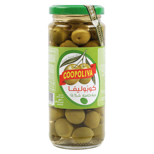 Coopoliva Spanish Whole Green Olives 345 g