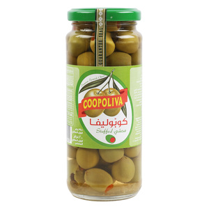 Coopoliva Stuffed Green Olives 345 g