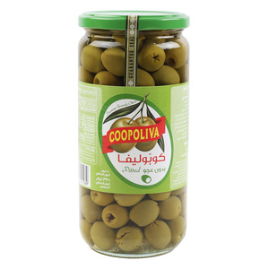 Coopoliva Spanish Pitted Green Olives 700 g