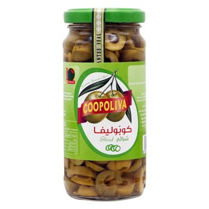 Coopoliva Sliced Green Olives 235 g