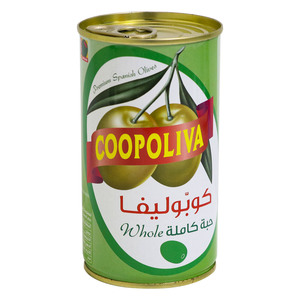 Coopoliva Whole Green Olives 350 g