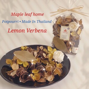 Maple Leaf Fragrance Sachet Potpourri Bag 95gm Lemon Verbena