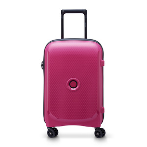 Delsey Belmont Plus Non Expandable 4Wheel Hard Trolley 55cm Raspberry