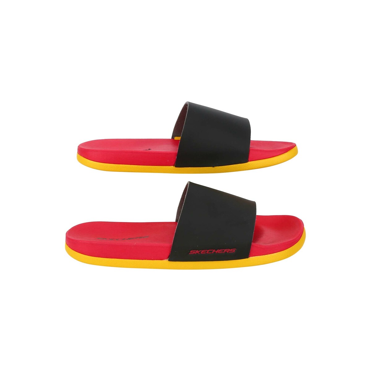 Skechers Kids Unisex Slides 998203L-RDBK Red & Black, 36 Online at Best Price | Boys Slippers 