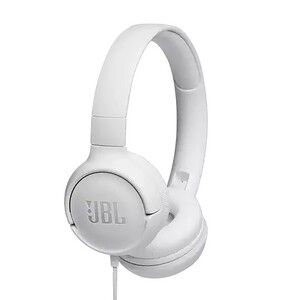 JBL Wired On-ear Headphones Tune500 JBLT500 White