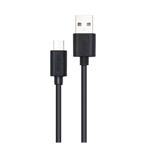 Philips USB-A to Micro USB Cable Black 1.2m -DLC3104U/00