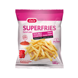 LuLu Superfries Double Cut Straight Cut 1 kg