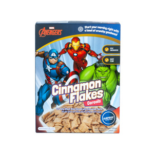 Marvel Avengers Cinnamon Flakes Cereals 375 g