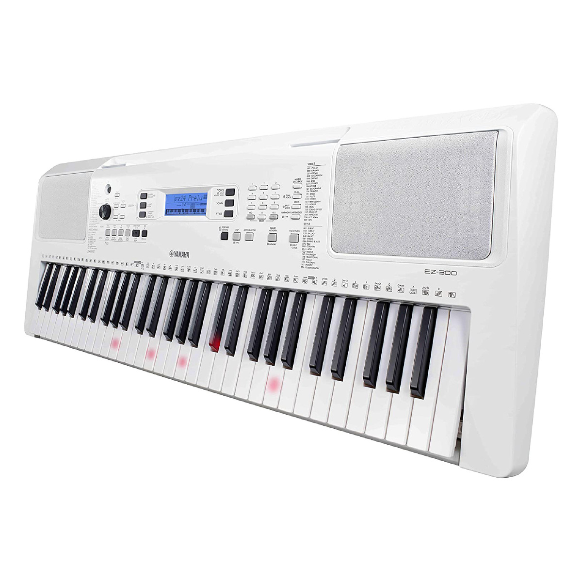 Yamaha EZ-300 Digital Keyboard 61 Touch-Sensitive Illuminated Keys