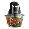 Russell Hobbs Desire Matte Black Mini Chopper 24662, Vegetable and Onion Chopper, 500ml Capacity Glass Bowl, Matte Black, 200W